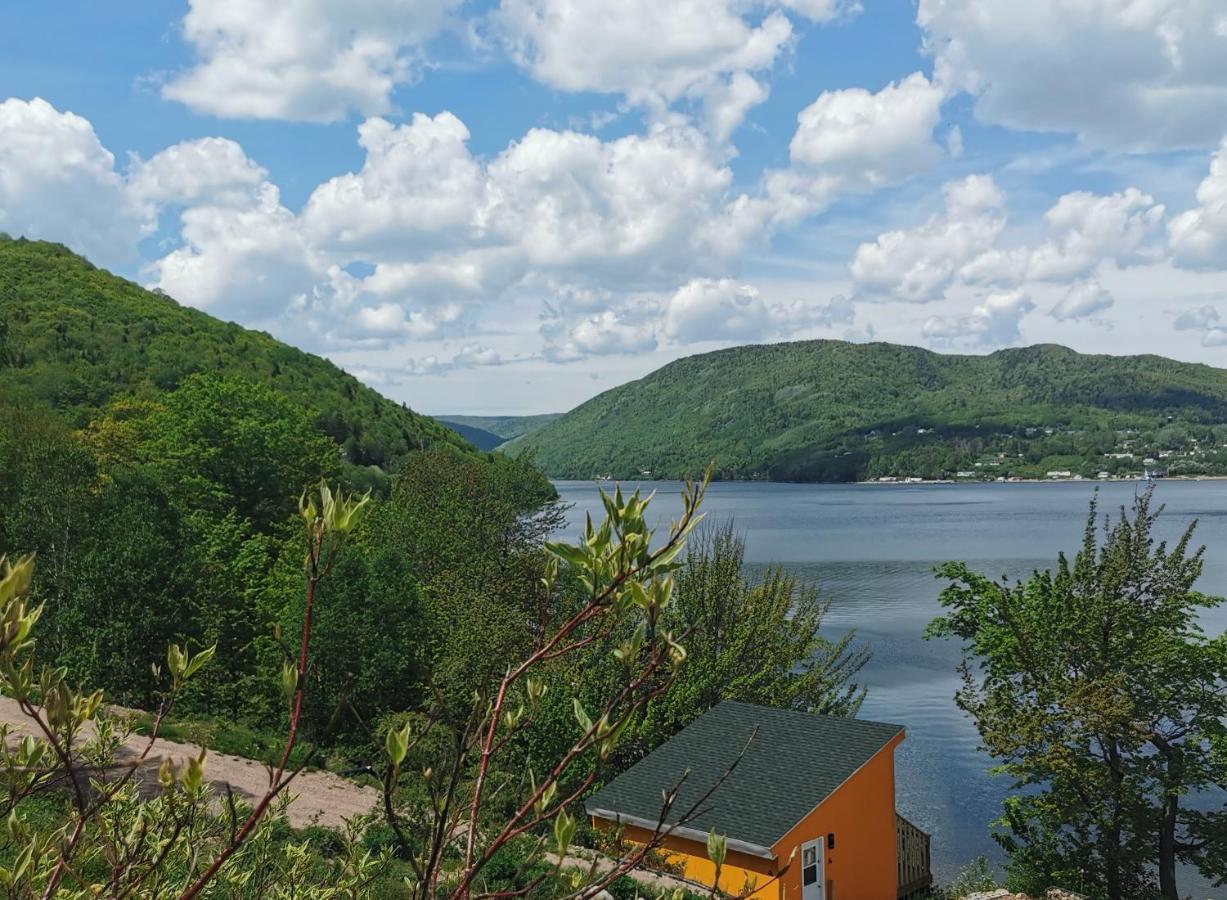 Knotty Pine Cottages, Suites & Motel Rooms Ingonish Exteriör bild